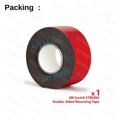 3M Scotch 414-S19 Extreme Indoor Outdoor Mounting Double Side Sided Tape Maximum Strength 414 19mm x 1.5M