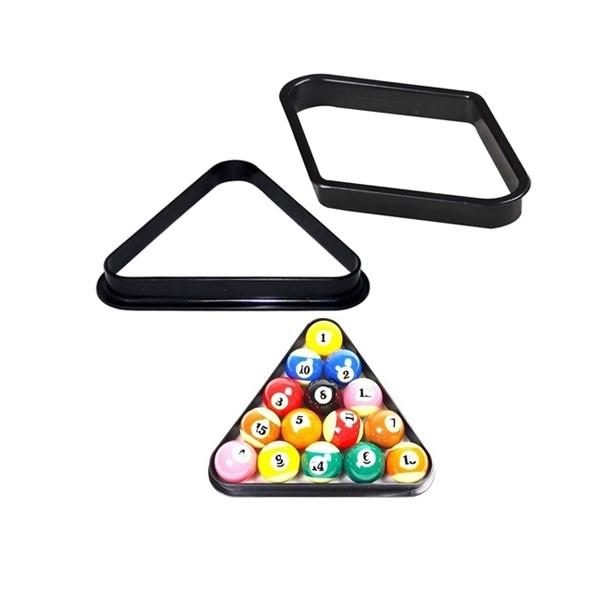 Pool   /   Snooker Ball Plastic Diamond & Triangle