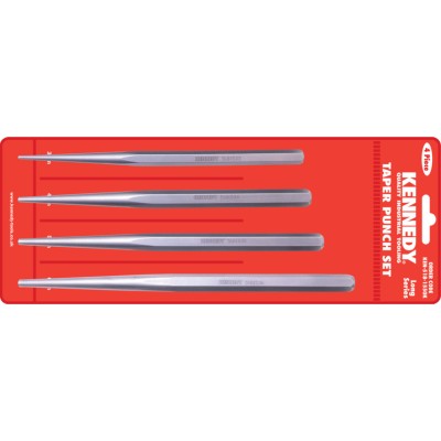 KENNEDY LONG TAPER PUNCH SET (4-PCE) - KEN5181550K