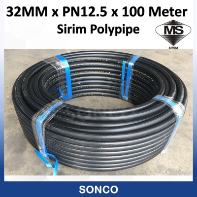 PIPE POLY PE100 PN (32MM) SIRIM (DELIVERY TO LABUAN AREA ONLY)