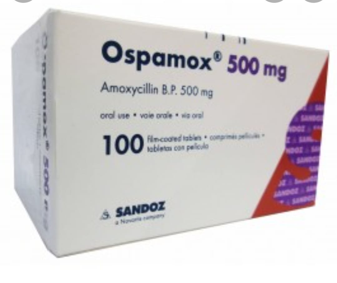 Ospamox 500mg (10x10s Per Box)