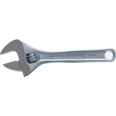 Kennedy 150mm 6" CHROMED FINISH ADJUSTABLE WRENCH - KEN5011060K