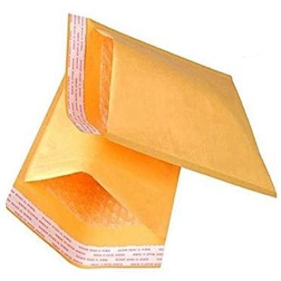 Yellow Kraft Paper Bubble Envelope 18 x 20cm