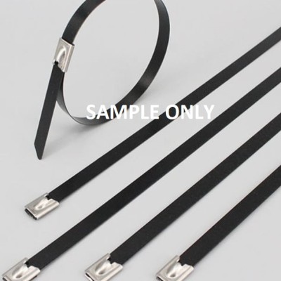 316SS CABLE TIES PVC COATED (350 X 5.6MM)