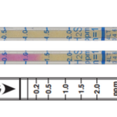 Gastec Detector Tube Hydrogen Sulphide 0.1 - 2 PPM 4LT (PACKING 10 TUBES BOX)