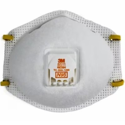 3M 8511 N95 RESPIRATOR