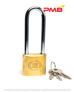 25MM #L262 TRI-CIRCLE PADLOCK (DELIVERY TO LABUAN AREA ONLY)