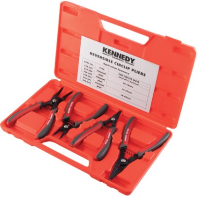 Kennedy Pro-Torq Sprung Circlip Plier Set, 4 Pieces -5586090K