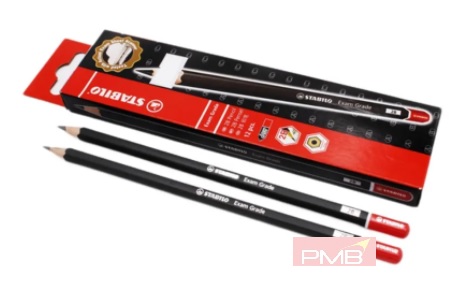 STABILO EXAM GRADE 2B PENCIL NO. 288  /  12 12PCS  /  BOX