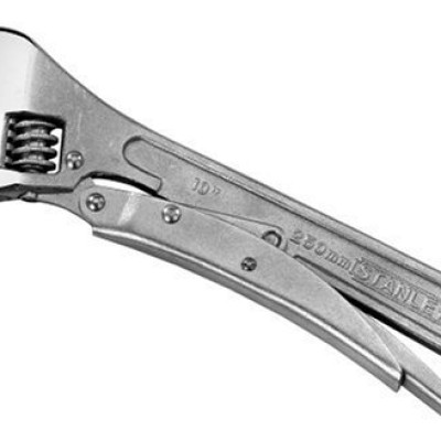 Stanley 85-610 10-Inch Long MaxGrip Locking Adjustable Wrench