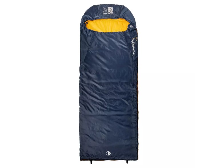 Karrimor Unisex Adults Travel Sleeping Bag (Grey) - Sports Direct