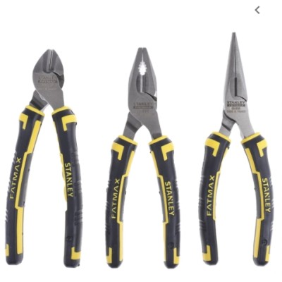 Stanley 3-Piece Plier Set