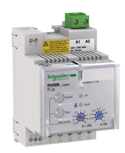 Residual current protection relay