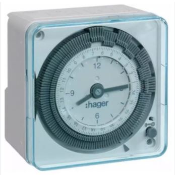 HAGER EH-711 24 Hour Analog Timer  /  Time Switch