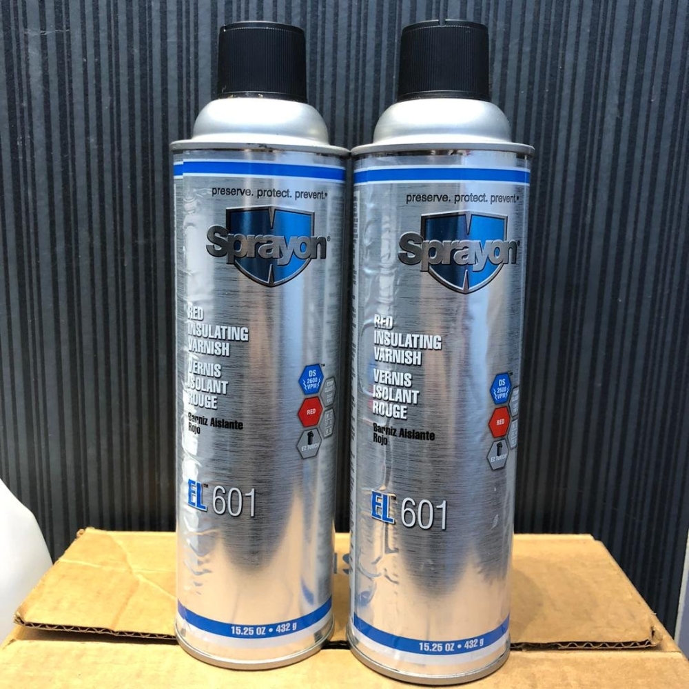 SPRAYON EL601 RED INSULATING VARNISH SPRAY