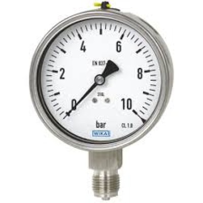 Wika Bourdon Tube Pressure Gauges