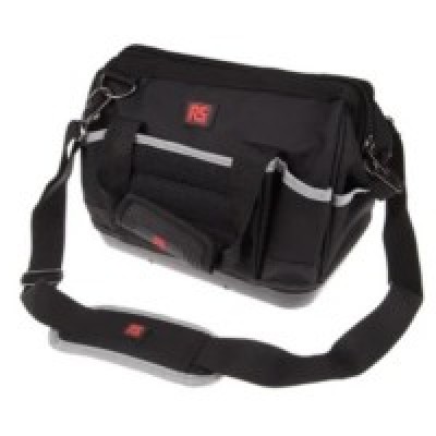 RS PRO Polyester Tool Bag with Shoulder Strap 310mm x 200mm x 210mm