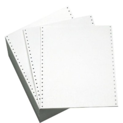 CFM COMPTER FORM 9.5" x 11", 1PLY PLAIN, WHITE, 2000 FANS