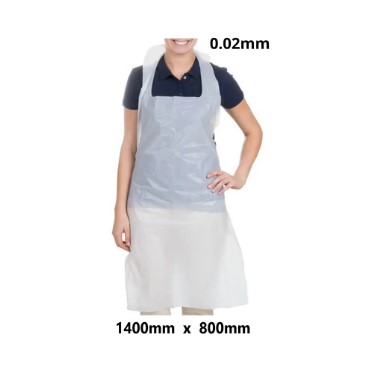 LDPE APRON 140CM WITHOUT SLEEVE 100s