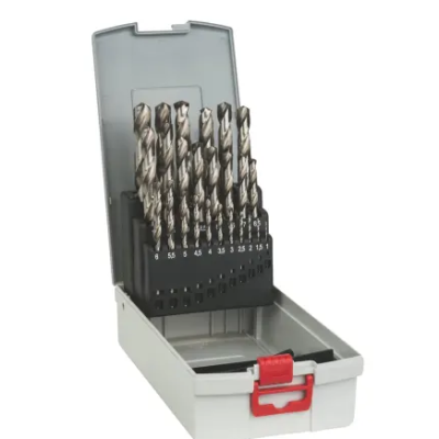 *Bosch 25-Piece Twist Drill Bit Set for Metal