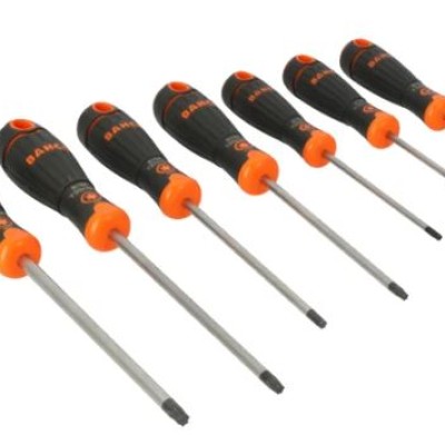 Bahco Straight Insulated Screwdriver, 7-Piece  B219.027