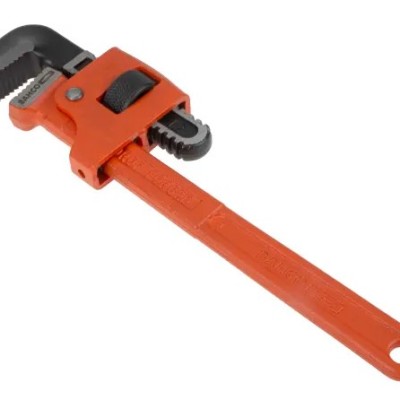 Bahco Pipe Wrench, 265 mm Overall, 44mm Jaw Capacity, Metal Handle