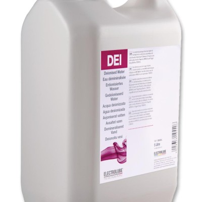 *ELECTROLUBE DEI05L Demineralised Deionised Water, Polish Finish, PCBs, Can, 5 L