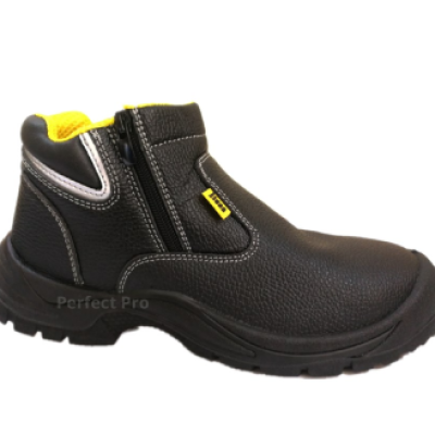 LIGER Safety Footwear LG-66, 5.5" Zip-Up Ankle BootsUK SIZE 12