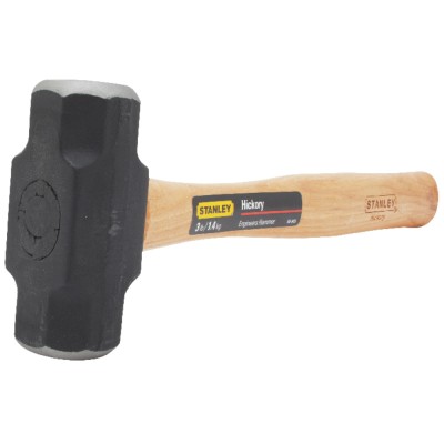 Stanley Contractor Grade Hickory Handle Engineering Hammer (135mm 5-1 4") 56-804