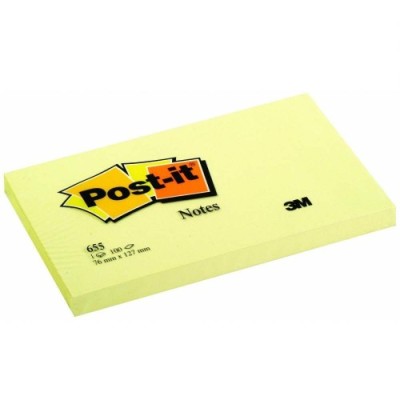 3M Post-it Notes 655 3 in x 5 in