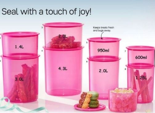 Tupperware One Touch Canister Small 3L