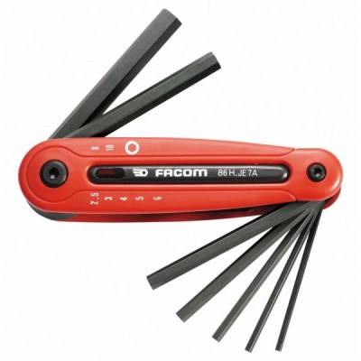 FACOM 86H.JU6 6 Pieces Hex Key Set