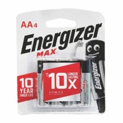 ENERGIZER MAX BATTERY AA (4PCS)