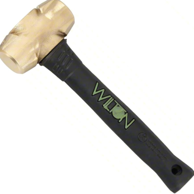 WILTON B.A.S.H 12" BRASS SLEDGE HAMMER, 4 LBS HEAD (90412)