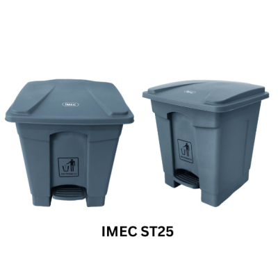 IMEC ST15 GREY Step On Hygiene Bin