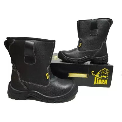 LIGER Safety Footwear LG-77, 9.5" Pull-Up BootsUK SIZE 8