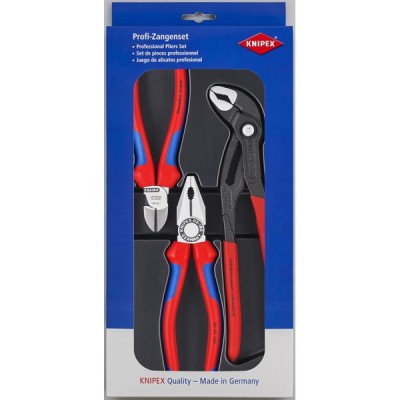 Knipex 00 20 09 V01 Plier & Cutter 3 Piece Set