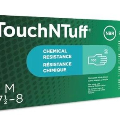 Disposable Glove Ansell Gloves Touch N Tuff Ansel Green Nitrile Doctor Hospital powder free NBR 92-600 examination ori