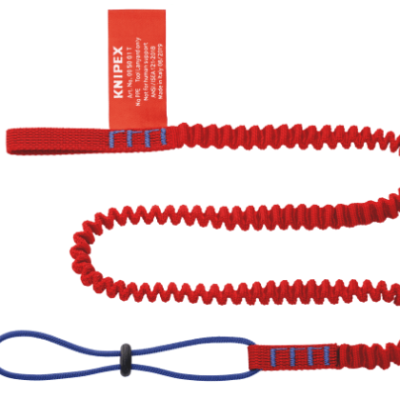 Knipex 1.5 m Fabric Tool Lanyard Lanyard, 1.5kg Capacity 00 50 01 T BK