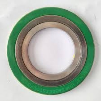 SPW Gasket SS316 winding, Graphite filled, SS316 inner ring + CS Outer ring, RF,   900 1500#