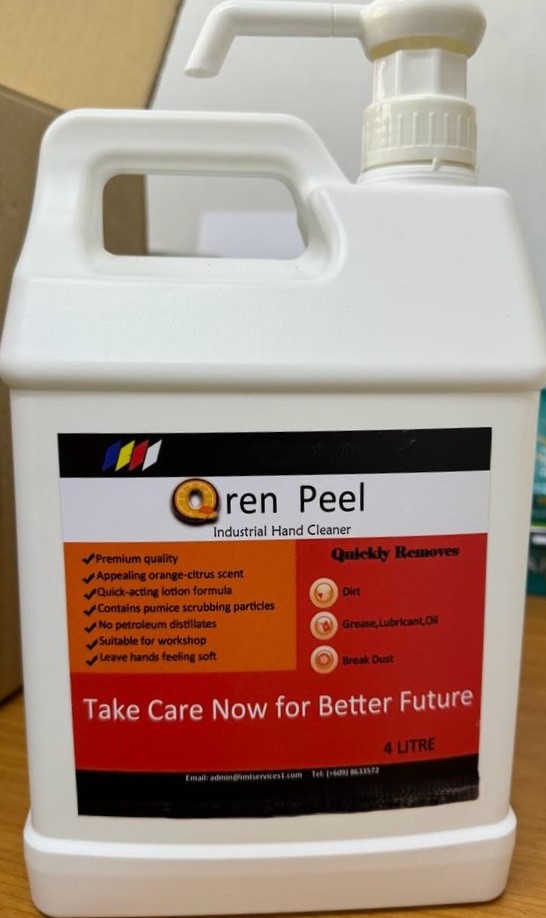 4L Oren Peel is Industrial Hand Cleaner (Material Number: 51743153)