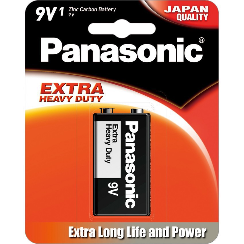 PANASONIC BATTERY 9Volt (EXTRA HEAVY DUTY)