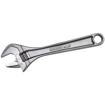 Bahco Adjustable Spanner, 155 mm Overall Length, 20mm Max Jaw Capacity 8070C