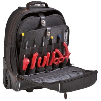 GT Line Fabric Wheeled Bag with Shoulder Strap 340mm x 150mm x 440mm