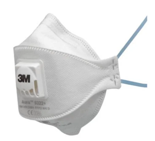 3M Aura Particulate Respirator 9322A+, FFP2  /  P2