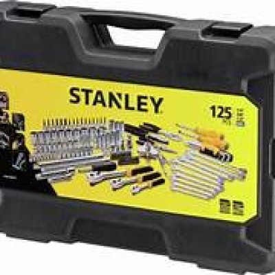 STANLEY STMT74393 125PC 1 4" & 3 8" & 1 2" MULTI TOOL SET