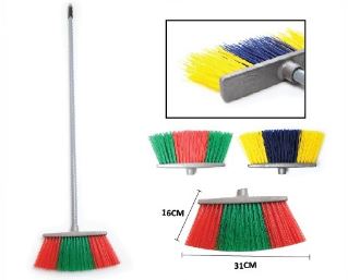 Heavy Duty Broom with Iron Handle