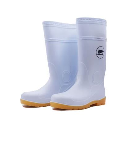 PVC Safety Boot With Steel Toe Cap Size EU9