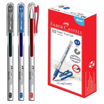 Faber Castell True Gel Pen Red  0.7mm