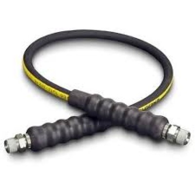 HC9206, 6 ft., Heavy-duty Rubber High Pressure Hydraulic Hose, .25 in. Internal Diameter